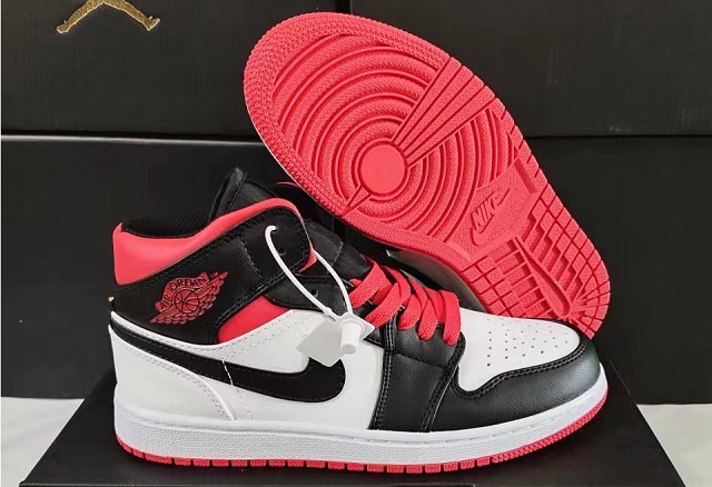 Air Jordan Retro 1 Grade AAA Gym Red Black Toe - Click Image to Close